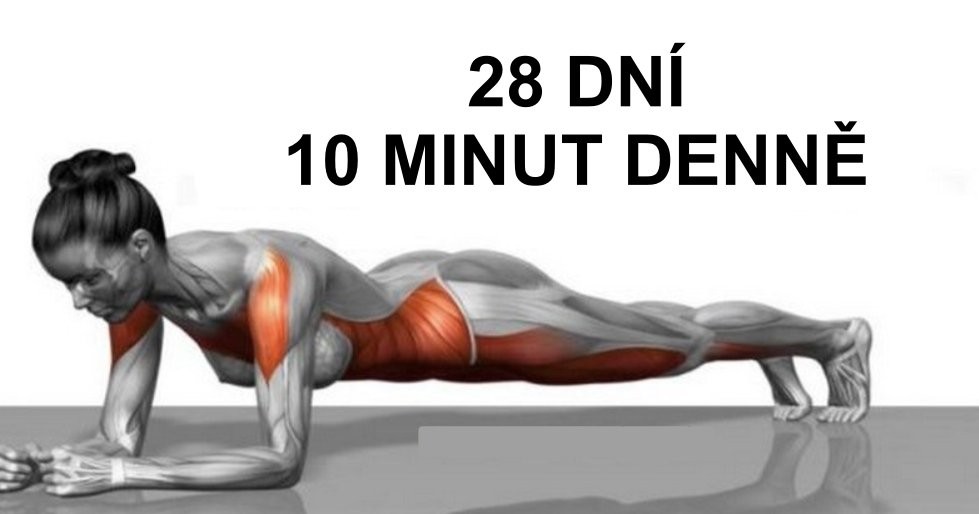 4 týždne pre kompletnú transformáciu vášho tela s 5 jednoduchými cvikmi