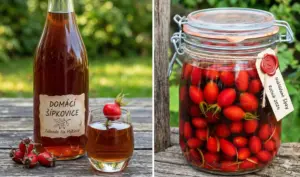 Šípkový likér s medom: Elixír zdravia a sily na zimné obdobie