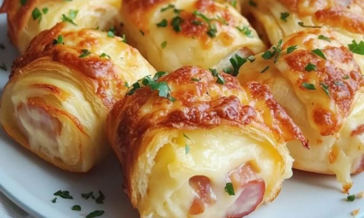 Slané rohlíčky z listového těsta