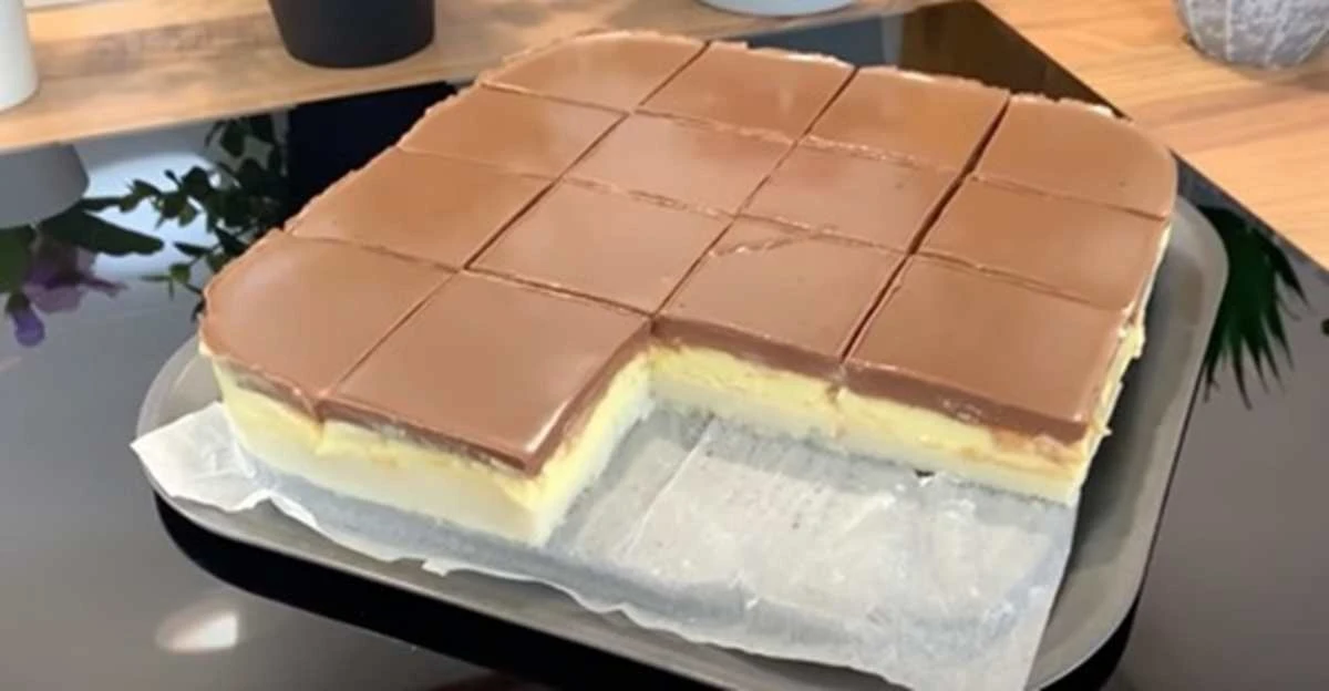 Nepečený krémový dort