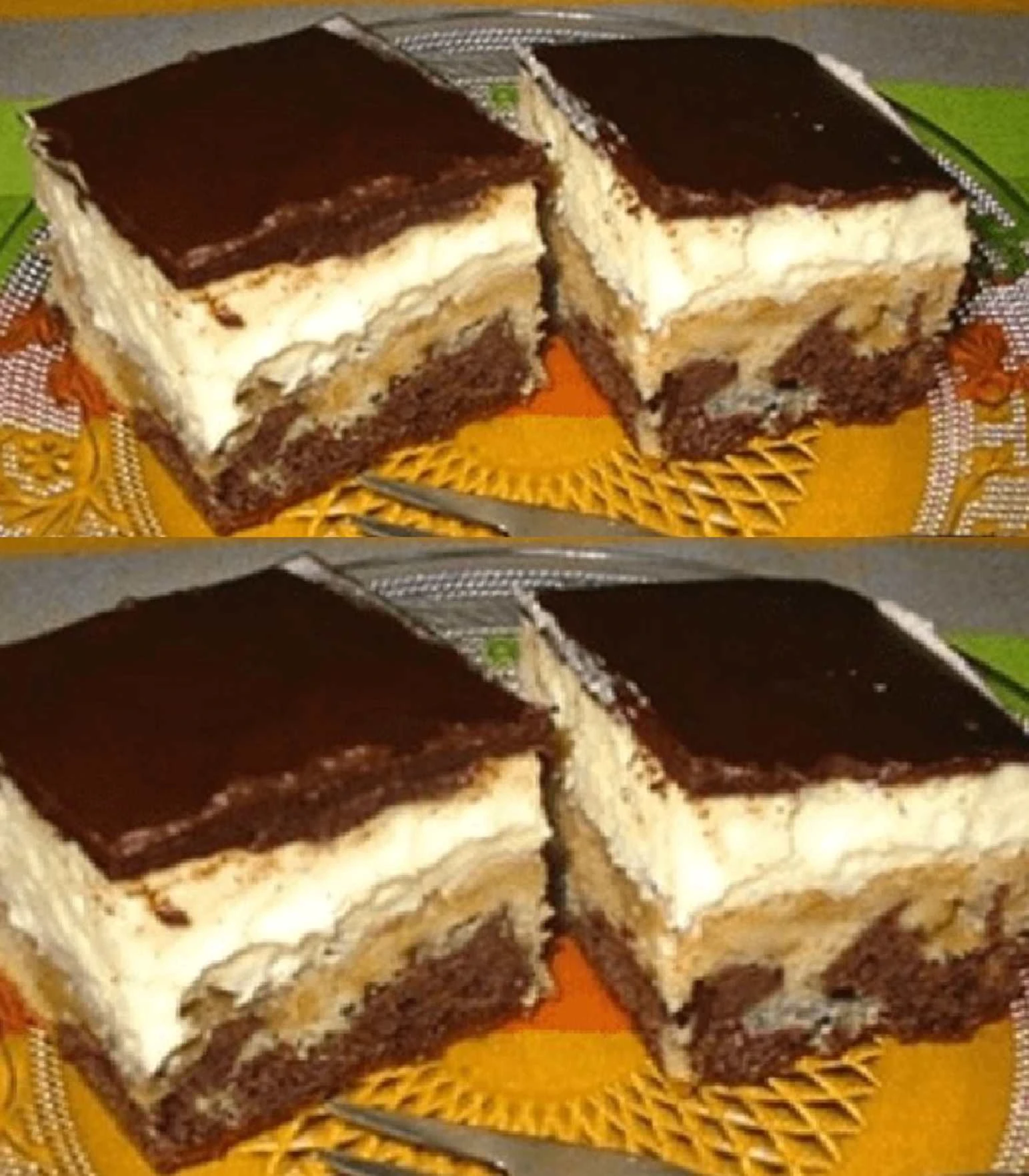 obrácený jablečný koláč