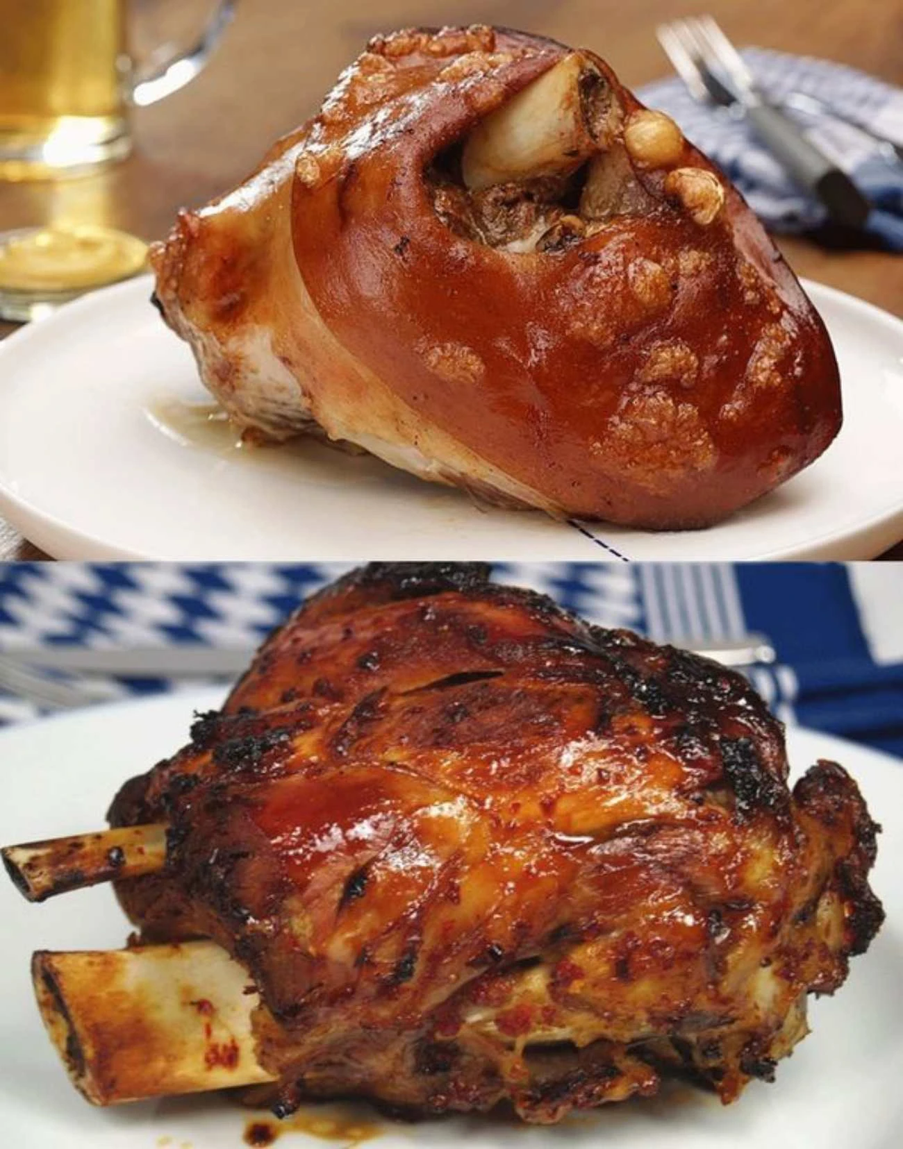 pečené vepřové koleno