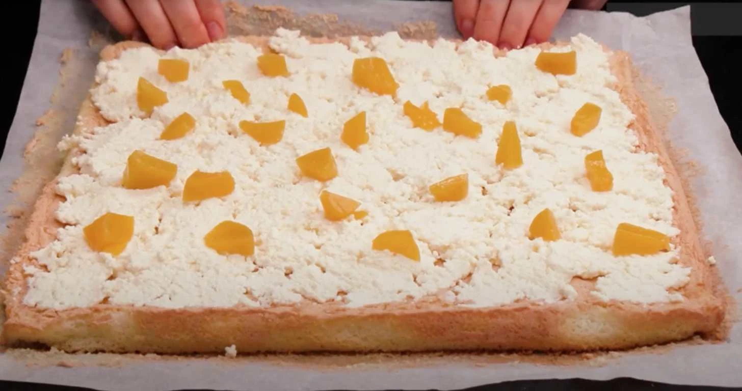 Nadýchaná piškotová roláda